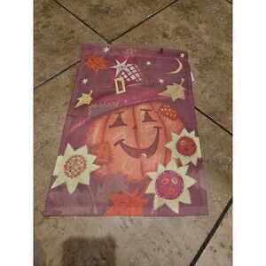 Nylon Outdoor Fall Scarecrow Flag 18"x12" Jetmaxx